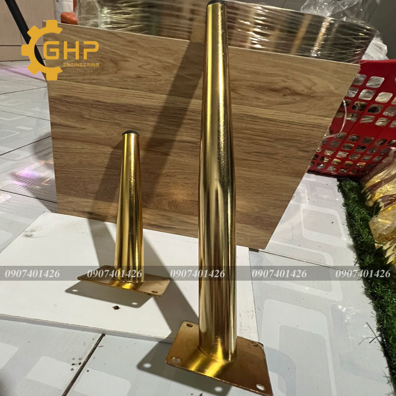 Chân bàn ghế cafe-bàn trà 40cm-gold